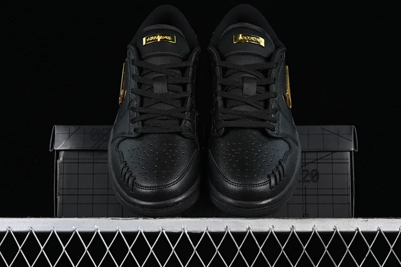 All categories Air Jordan Jordan series basketball shoes Air Jordan 1 Low Air Jordan 1 Low "Method of Make" AJ1 Joe 1 black low-top cultural and leisure sports sneakers FN5032-007